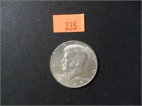 1967 40% Silver JFK Half Dollar= AU