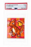 1999 Merlin Pokemon Album Stickers Charmeleon #5 P