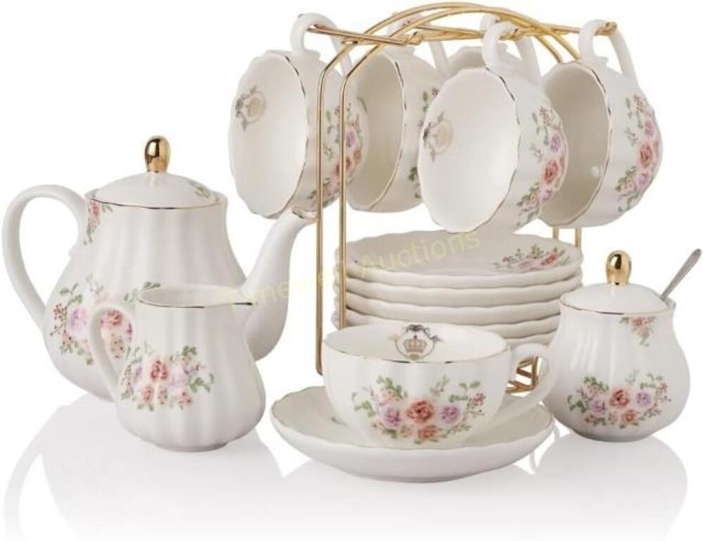 Porcelain Tea Set British Royal Series  8 OZ