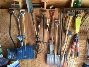 Snow Shovels, Rakes, Axes, Garden Tools & More