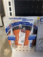 Spin brush toothbrush pack