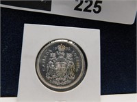 CANADA 1962 50 CENTS HALF DOLLAR SILVER COIN