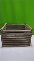 Vintage Wood Apple Crate