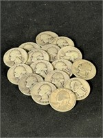 Lot of 16  Quarters 1934-1949