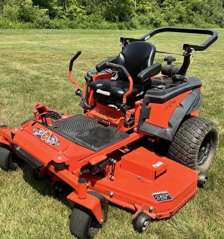 Bad-Boy Outlaw 72" cut zero turn mower!