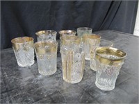 CUT GLASS GLASSES