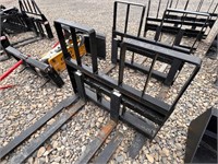 Skid Steer QA Kivel 5500# HD Pallet Forks