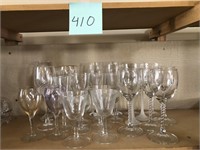 24 wine glasses, some sets