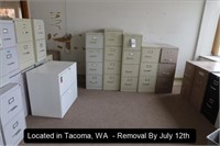 LOT, MISC FILE CABINETS IN THIS ROOM