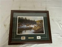 "PLAYED OUT" FRAMED AND MATTED PRINT