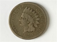 1859 Indian Head Cent  VG