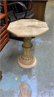 Faux Marble Top Stand