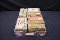 Lot of 12 Cigar Boxes - some misc cabinet hardware