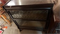 Stack bookcase Leaded glass Top door