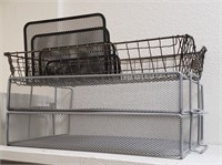 Metal Desk Organizers