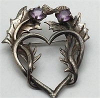 Sterling Silver Pin