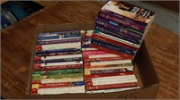 Box of 45 romance novels