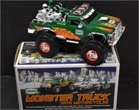 Hess Monster Truck with Motorcycles in Box