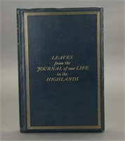 [Helps]. Leaves...Life in the Highlands.1848-1861.