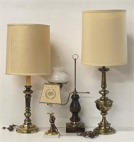 (4) Tables Lamps