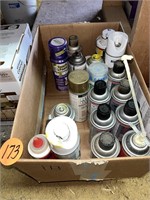 Assorted Spray Paint and Rust-Oleum Cabinet Transf