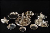 Collection of Vintage Silver Plate pieces