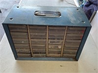 13”x9 1/2” Tool Bin W/Contents