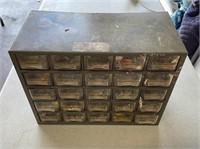 12”x9 1/2” Tool Bin W/Contents