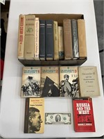Large Vintage Book Lot: All about Russia