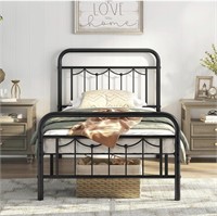 YAHEETECH TWIN SIZE METAL BED FRAME