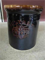 Vintage Gourmet Brown Instant Coffee Canister