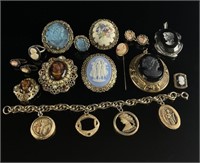Large Collection of Antique ane Vintage Cameos