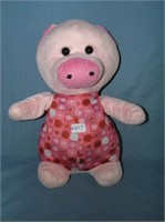 Vintage Kelly Toys plush pig toy