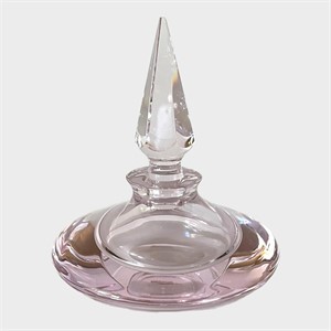 Oneida Crystal Perfume Bottle