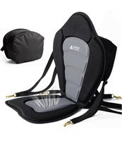 Leader Accessories Black/Gray Deluxe Kayak Seat