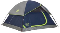 Coleman Sundome Camping Tent, 4 Person Dome Tent