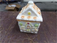 Candy house cookie jar