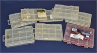 8 Small Organizer Containers With Misc. Hardware
