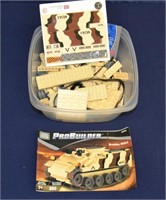 Complete Mega Bloks Set Bradley M2A3 Tank