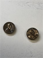 Vintage Penny Earings! Small Penny