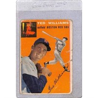 Low Grade 1954 Topps Ted Williams