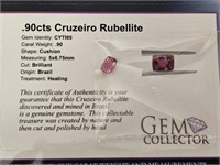 .90cts Cruzeiro Rubellite