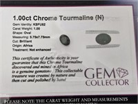 1.00ct Chrome Tourmaline (N)