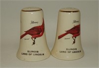 Illinois Land of Lincoln with Cardinal Bird