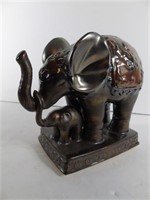 Elephant and Baby Figurines