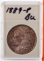 Coin 1889 Morgan Silver Dollar Brilliant Unc.