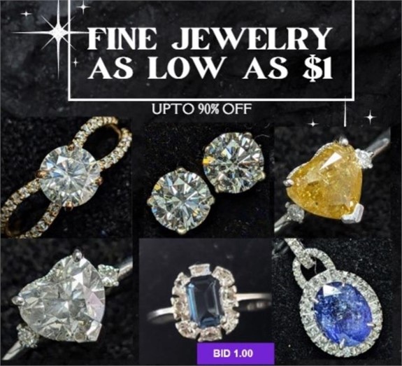 AF298 OVERSTOCKED HIGH END JEWELRY FROM $1