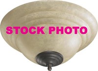 Quorum 1120-11A 3-light bowl fan light, color is