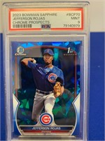 2023 Bowman Sapphire #BCP70 Jefferson Rojas PSA 9