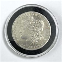 1880-S Morgan Silver Dollar, U.S. $1 Coin